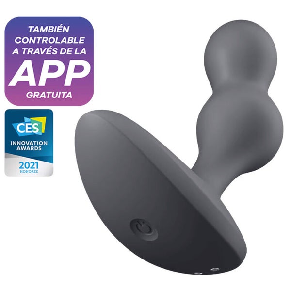 Satisfyer Deep Diver -  V&auml;risev&auml; anustappi app:ill&auml;, musta