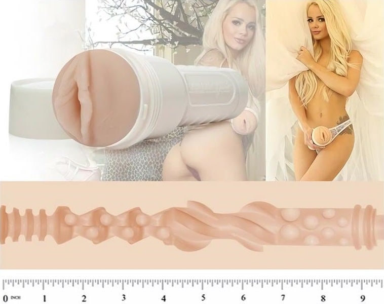 Fleshlight Girls - Elsa Jean - Tasty tekovaginan sisus.