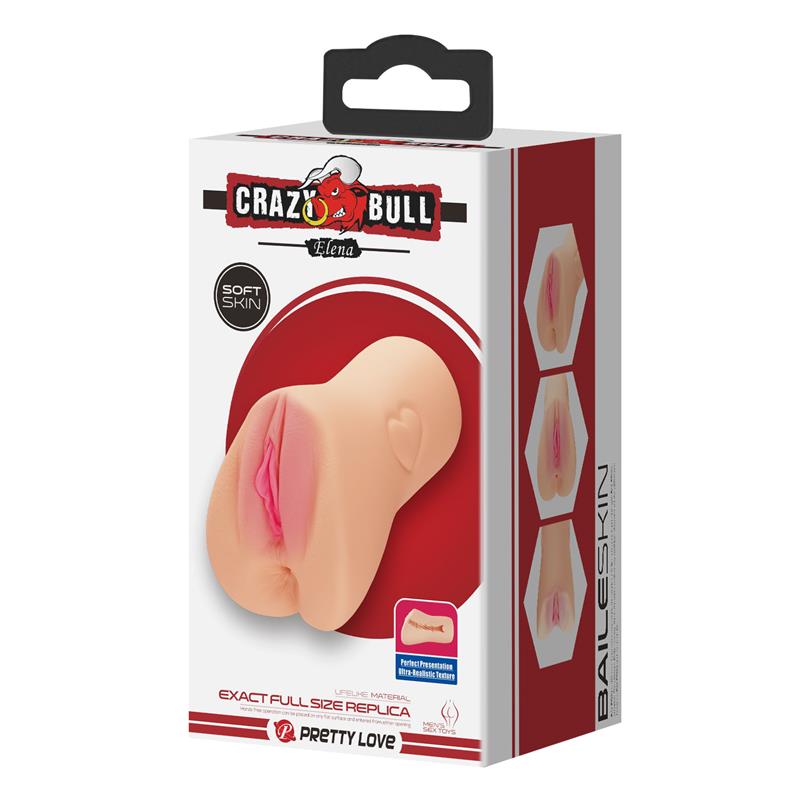 Crazy Bull Elena - Masturbaattori, vagina