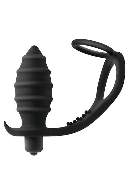 S Pleasures Throttle - V&auml;r&auml;htelev&auml; anustappi, musta