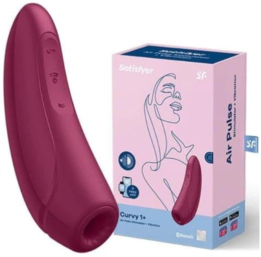 Satisfyer Curvy 1+ - Paineaaltokiihotin.