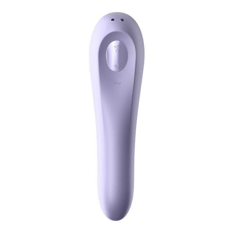 Satisfyer Dual Pleasure - Klitoriskiihotin app:illa, violetti