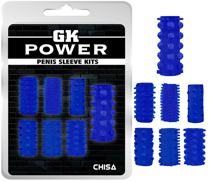 GK Power - Kiihotustunnelisetti 7kpl sininen