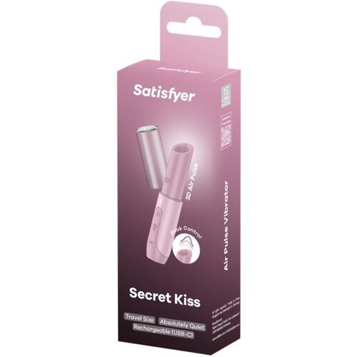 Satisfyer - Secret Kiss - Klitorisstimulaattori, pinkki