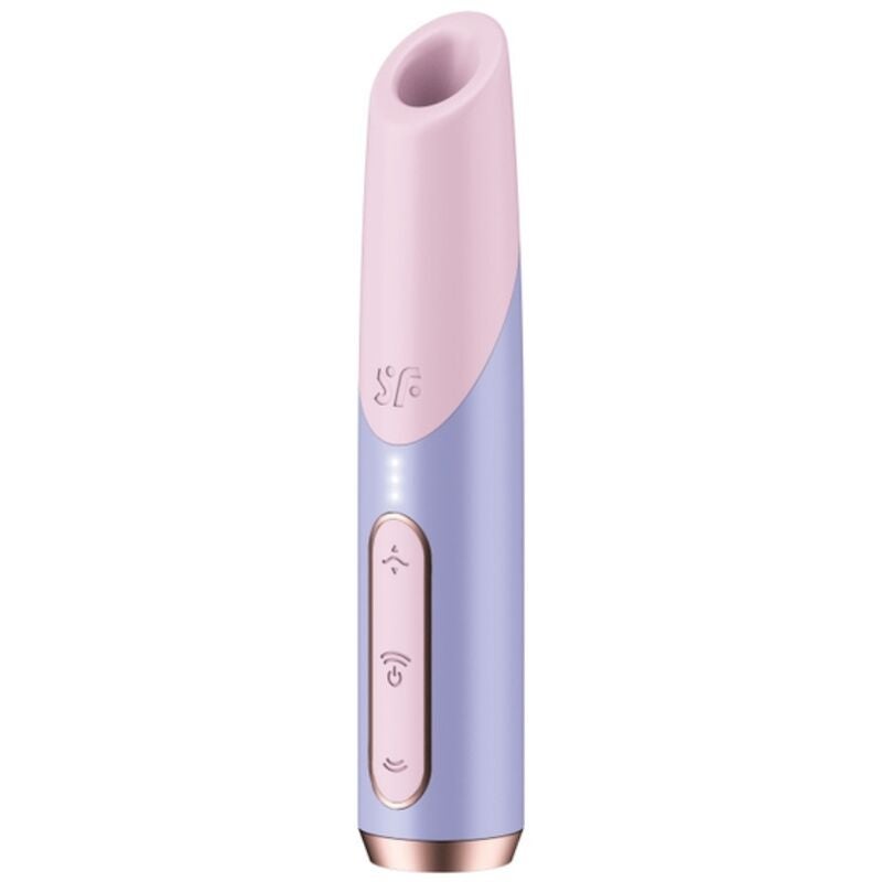 Satisfyer Bold Kiss - Klitoriskiihotin, pinkki-violetti