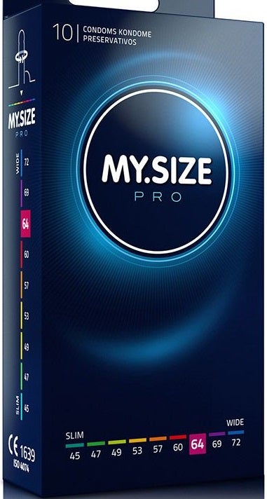 My.Size Pro Kondomi 64 - 10 kpl.